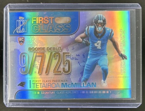 2025 Topps Signature Tetairoa McMillan Base (RAW)