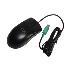 Dell Wyse MO42KOB PS/2 Wired Optical Mouse 3-Button Black 770510 13L