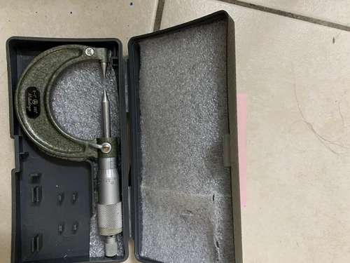 Point Micrometer 30 Degrees 0-1 Inch  Mitutoyo