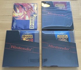 AD&D Heroes of the Lance w/Manual, Hillsfar, Pool of Radiance Rare NES Games Lot