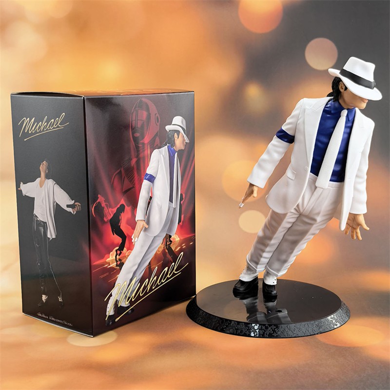 Michael Jackson Moonwalk Action Figuren Desktop Dekor Sammlung Modell Geschenk