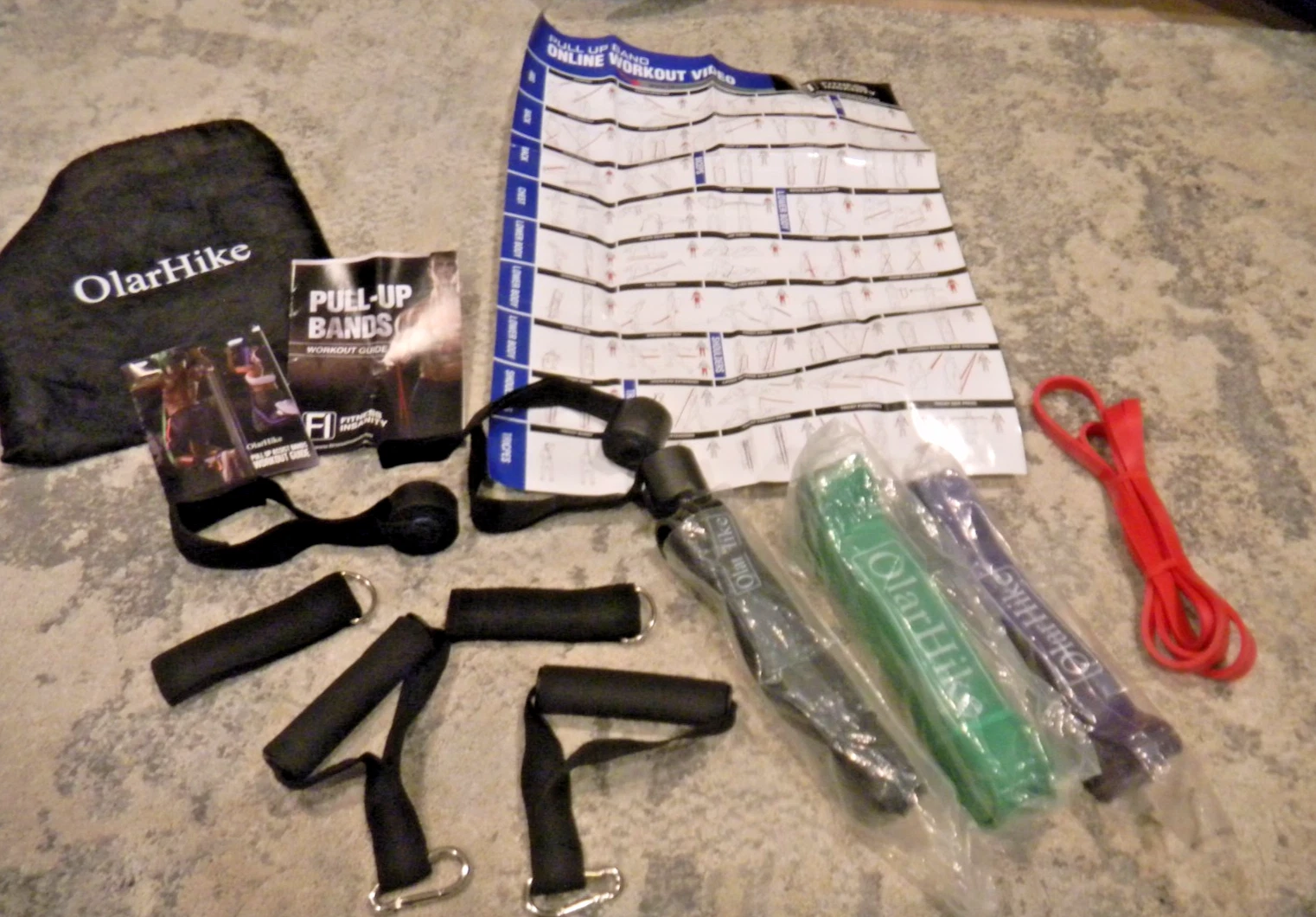 OlarHike Exercise Resistance Bands Set in Original Bag unused