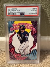 2025 Topps Summer Superstars Salvador Perez PSA 10
