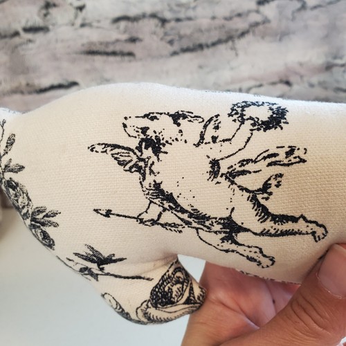 Harry Barker Blanco Negro Toile Lona Tela Scottie Perro Juguete Chirrido 12" Peluche - Imagen 4 de 6