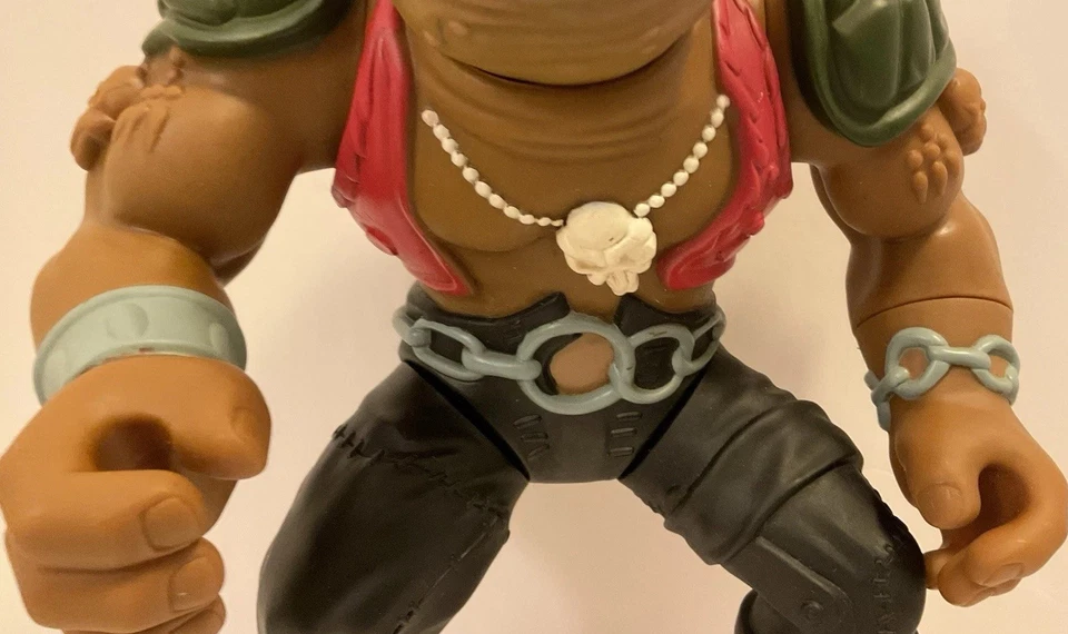 DE COLECCIÓN 1990 TEENAGE MUTANT NINJA TURTLES TMNT BAD BOYS GIGANTE BEBOP 13” IMPRESIONANTE Foto 3 de 4