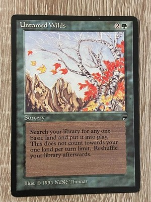 MTG - Untamed Wilds - Legends - NM/LP English Magic 1994