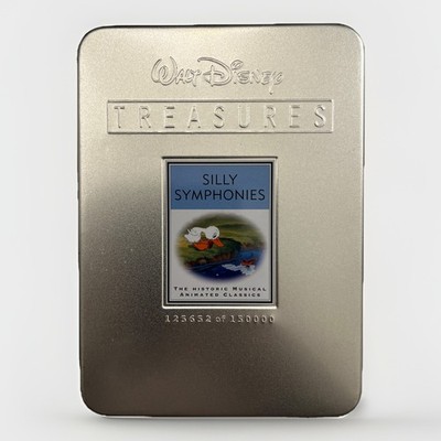 Walt Disney Treasures Silly Symphonies Historic Musicals DVD Tin Vol 1 LIKE NEW