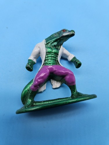 Marvel Spiderman Nano Escena Nano Figura de Metal Corneta Diaria Escena de Ciudad Corneta con Figuras - Imagen 8 de 9