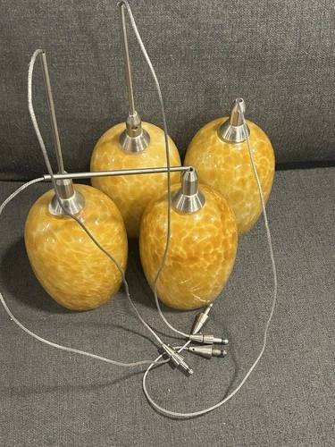 Lot Of 4 Pieces Tech Lighting Compatible FJ Freejack Pendants With 20” Cable
