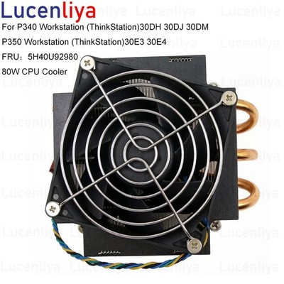 New 80W CPU Cooler For Lenovo ThinkStation P340 P350 Workstation 5H40U92980