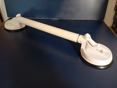 HSI Haltegriff Saugnapf Vakuumgriff Haltestange Bad verstellbar 56-67cm