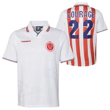 Umbro X Men In Blazers (MIB) 22 Away Jersey, White/Stripe