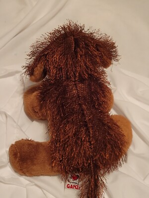 GANZ Webkinz Brown Stringy Dog 7