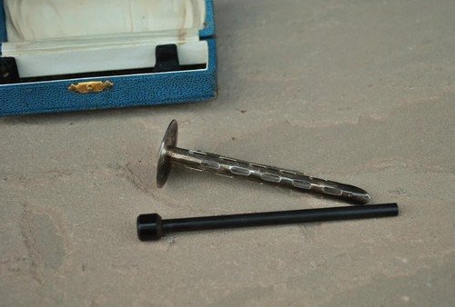 Lemora silver and Bakelite fruit juice extractor with box and paperwork Cocktail - Picture 3 of 7