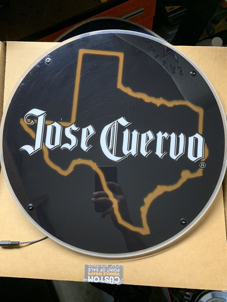 Brand New Jose Cuervo Texas Tequila LED Lighted Sign 16” Approx