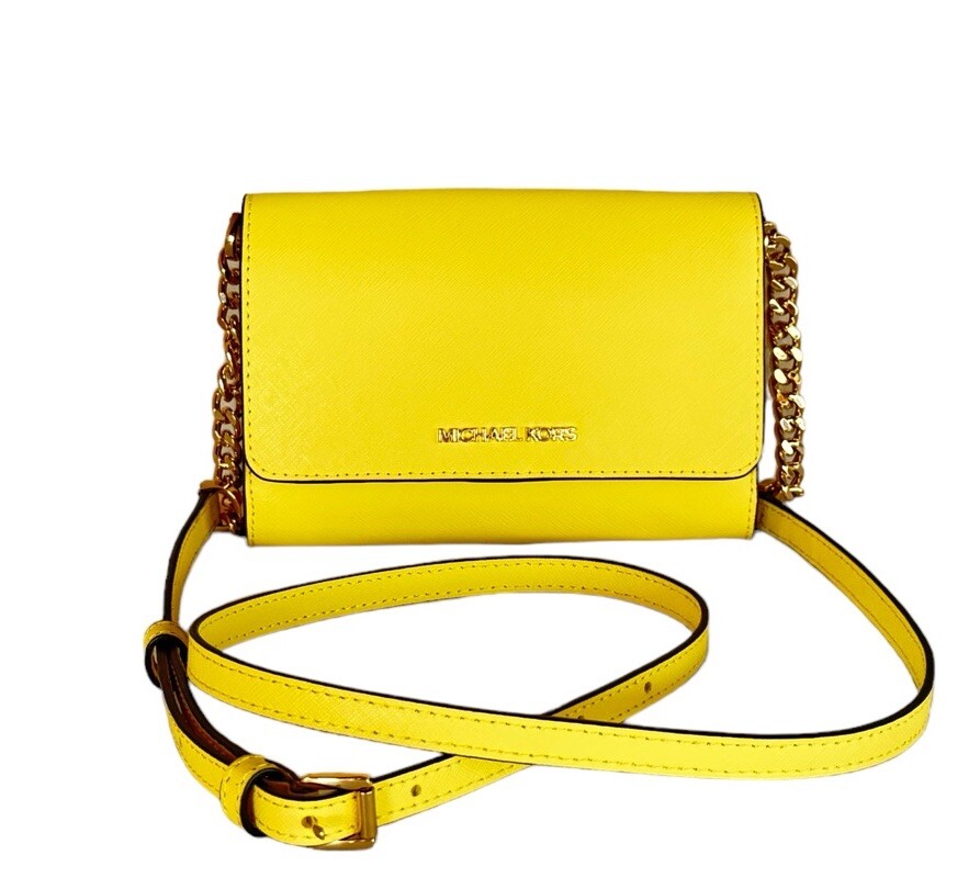 MICHAEL KORS JET SET TRAVEL MEDIUM PHONE CROSSBODY BAG CLUTCH