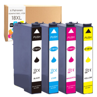 4er Multipack kompatibel mit Epson XP-30 XP-325