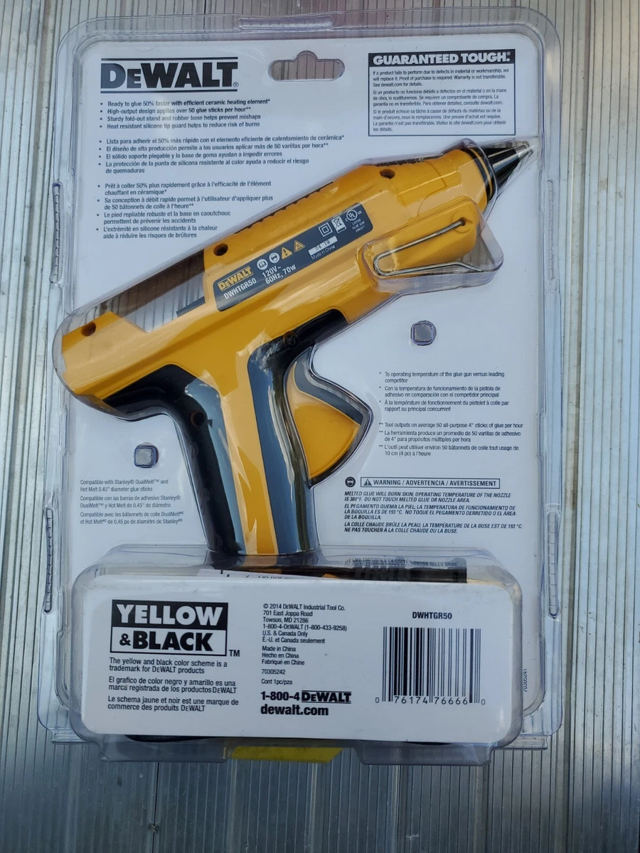 Dewalt Rapid Heat Ceramic Glue Gun DWHTGR50 review Efficient Crafting Tool! , Dewalt Hot Glue Gun