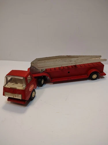 Vintage Tonka Pressed Steel Fire Truck (Red)