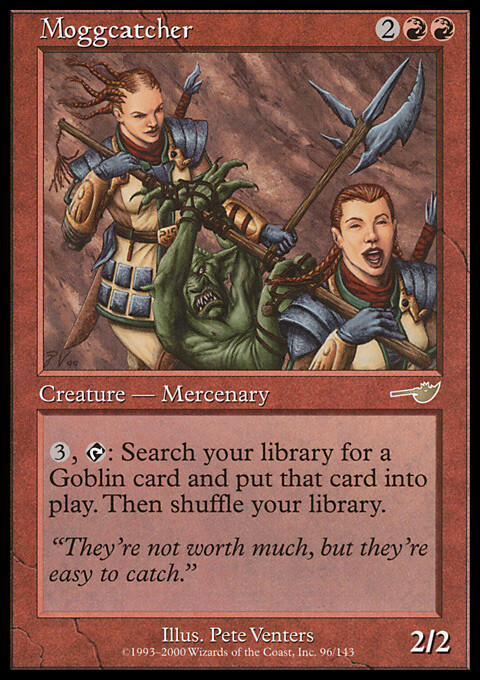 MTG Magic the Gathering Moggcatcher (96/143) Nemesis LP