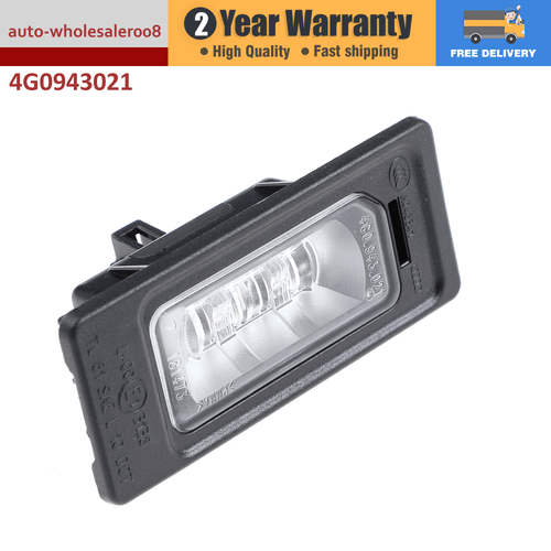 4G0943021 LED License Plate Light Fits For Audi A1 A3 A4 A5 Q3 Q5 TT RS5 TTS - Picture 1 of 7