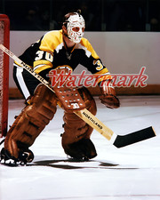 NHL Boston Bruins Goalie Gerry Cheevers Game Action Color 8 X 10 Photo Picture