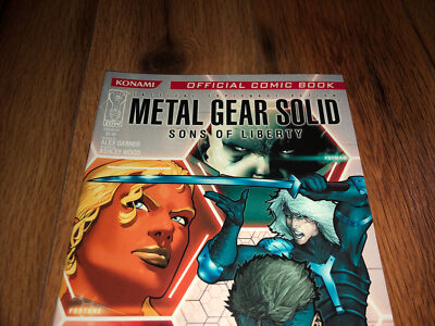 Konami Metal Gear Solid Sons of Liberty IDW Issue #1 Comic