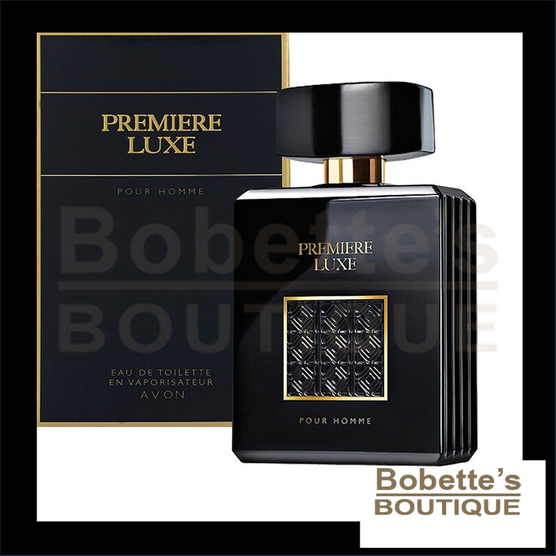 Premiere Luxe pour Homme Avon eau de toilette vaporisateur 75 ml pour homme élégant