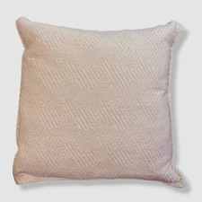 $125 Sherry Kline Home Pink Joybird Quilted Velvet Feather/Down Pillow