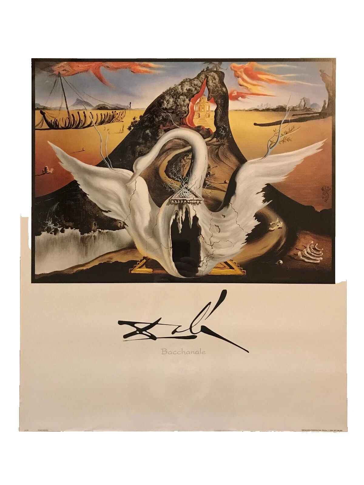 Surrealismo bailando afiches y grabados de decoración para el Hogar