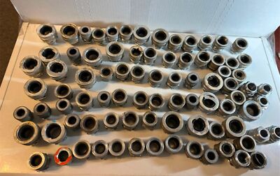 Appleton Grip Connector - Large Lot of 85 Piece Various Sizes
