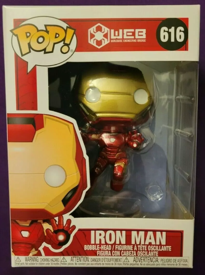 Funko POP! Marvel Iron Man #616 Exclusive