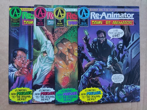 Dawn of the Re-Animator 1 2 3 4 1992 anuncio de SPAWN (como Torg) PREDATES Malibu Sun 13 - Imagen 2 de 23