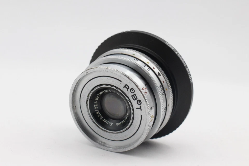 [N COMO NUEVO] ROBOT ROBOT Schneider-kreuznach Xenar 37.5mm f2.8 ROBOT-NEX adaptador #12439 Foto 2 de 4