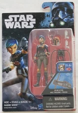 STAR WARS REBELS SABINE WREN 3.75" ACTION FIGURE W/ZIPLINE ACTION CS C8