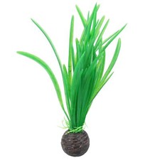 Aquatic Aquarium Fish Tank Self Sinking Medium Middle Silk Plant H-20cm No8