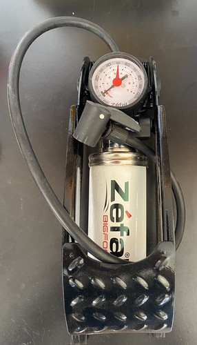COMPACT Zefal BIGFOOT Bike Pump Pre-owned EXCELLENT CONDITION Foot Pump