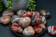 Carnelian Heart Carving 1.5"