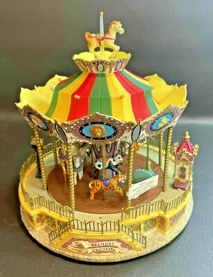 Lemax Belmont Carousel Village Collection | eBay