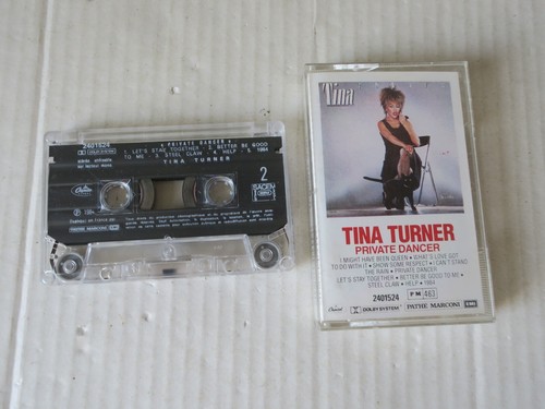 TINA TURNER : PRIVATE DANCER -- CASSETTE AUDIO - AUDIO TAPE - Picture 2 of 3