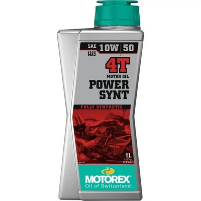 1 Liter 10W-50 MOTOREX Power Synt 4T Motorrad Motoröl 7611197014614