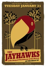 Scrojo Jayhawks Abigail Washburn Kai Welch Belly Up Tavern Poster Jayhawks_1201