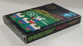 Nintendo NES 10 Yard Fight Gloss Sticker Seal, Video Game, CIB Test Market, RARE