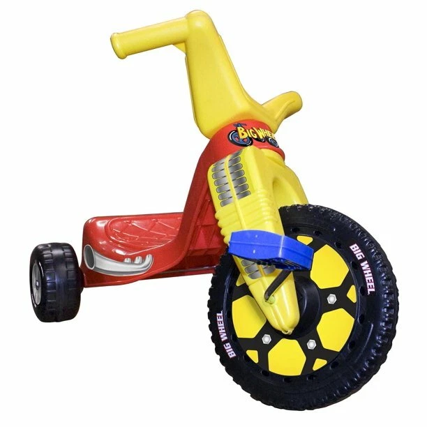 Big Wheel Junior 50th Anniversary 9 Inch Ride On Trike Classic Red Yellow