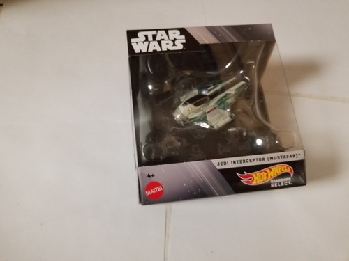 Star Wars Hot Wheels Starship Select Jedi Interceptor Mustafar 2023-New Sealed! - Picture 2 of 3