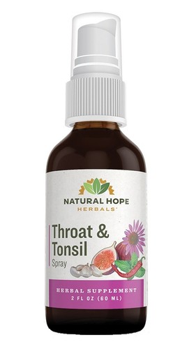 THROAT & TONSIL SPRAY Traditional Herbal Formula with Echinacea Garlic & Cayenne - Picture 2 of 3