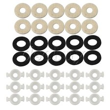 Trumpet Valve Guide Top Cap Felts Washer Kit for B Flat Cornet Repair Tool