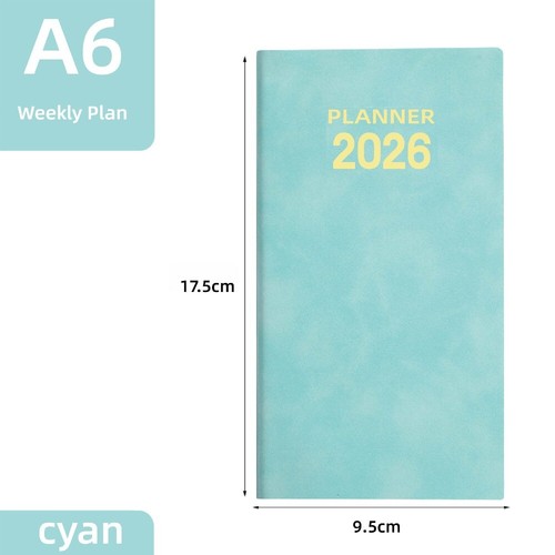 To Do List Appointment Notebooks A6 Daily Weekly Planner Students - Picture 20 of 20