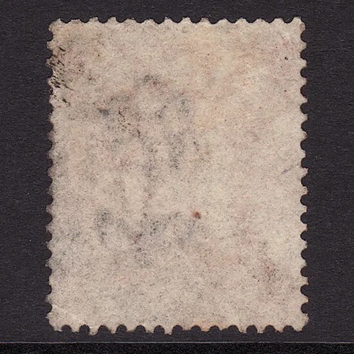 F19 GB QV NEW YORK PAID ALL CANCEL ON GB QV 1867 10d RED-BROWN PL 1 SG112 AB GU - Imagen 2 de 2
