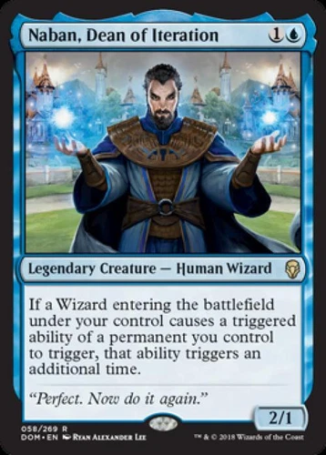 Naban, Dean of Iteration Dominaria Foil